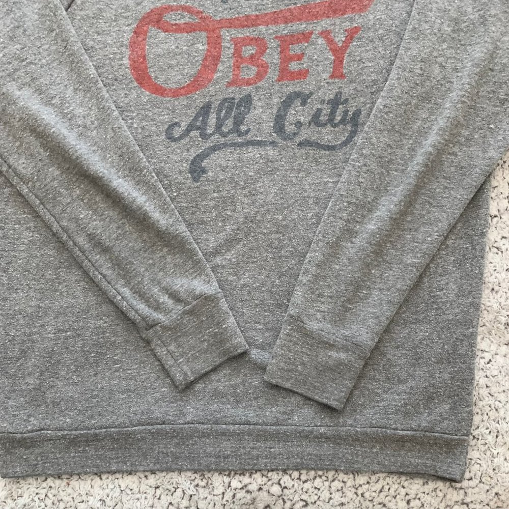 Obey All City Pullover Sweatshirt. Women's Medium. - Picture 4 of 10